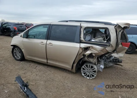 2013 Toyota Sienna Xle из США, поврежденный, VIN 5TDYK3DC2DS297732